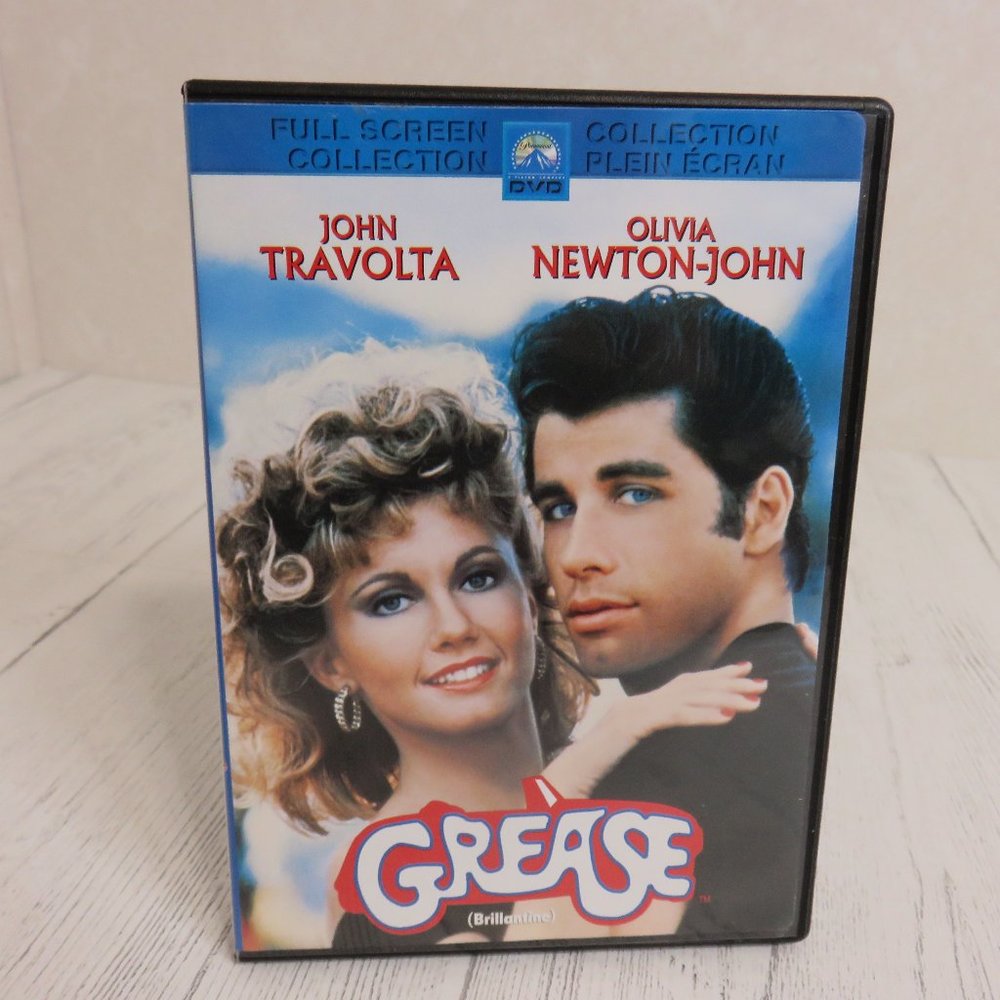 Grease DVD Movie with John Travolta & Oliva Newton-John